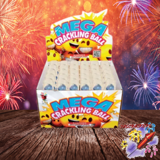 Mega Breaking Crackling Balls 6Pk